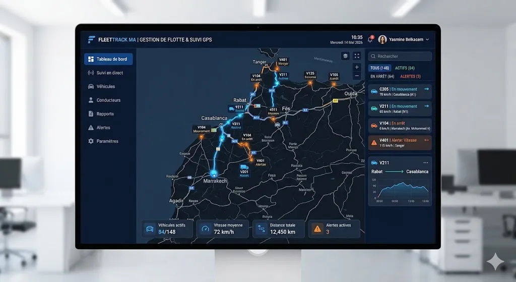 tracker gps maroc : 7 Secrets de Succès pour votre Flotte